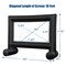 Outdoor Inflatable Projection Screen with Blower Portable for Backyard Camping